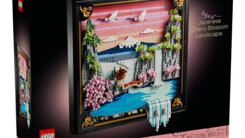 LEGO 31218 Art Landschap met Japanse kersenbloesems