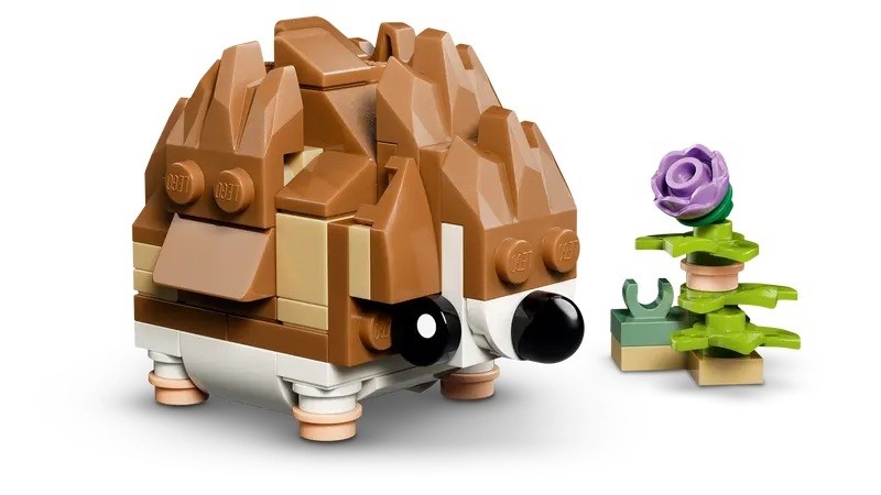 LEGO 31376 Creator Schattige Hamster met Bloem - Afbeelding 4