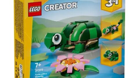LEGO 31377 Creator Schildpad met Waterlelie
