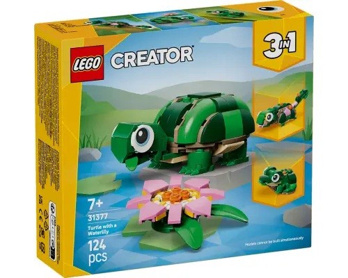 LEGO 31377 Creator Schildpad met Waterlelie