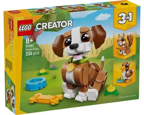 LEGO 31382 Creator Schattige Dieren: Speelse Puppy