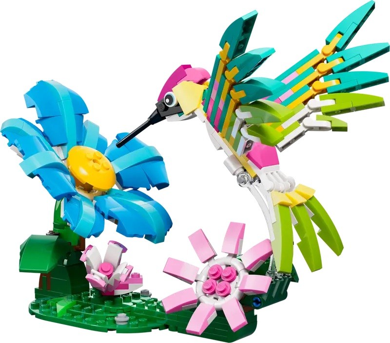 LEGO 31384 Creator Wilde Dieren: Kleurrijke Kolibrie - Afbeelding 2