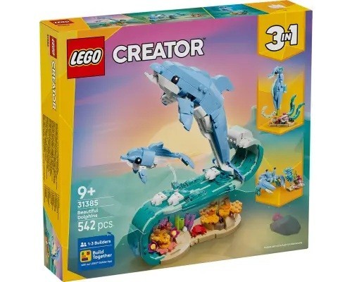 LEGO 31385 Creator Zeedieren: Prachtige Dolfijnen