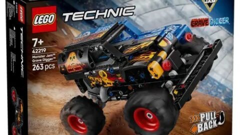 LEGO 42219 Technic Monster Jam™ Grave Digger™ Vuur en IJs