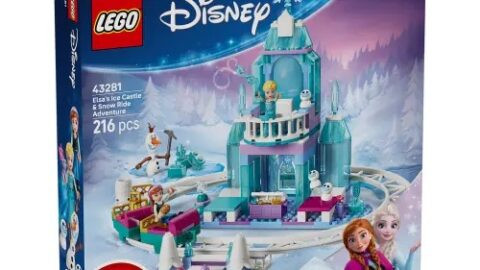 LEGO 43281 Disney Elsa's Kasteel en Sneeuwrit