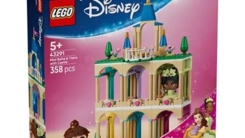 LEGO 43291 Disney Mini Belle en Tiana met Kasteel