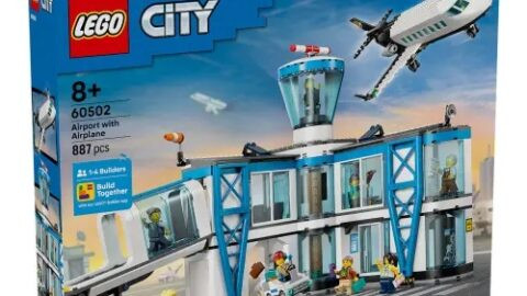 LEGO 60502 City Luchthaven met Vliegtuig