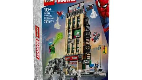 LEGO 76342 Marvel Spider-Man vs. Mysterio: de Daily Bugle