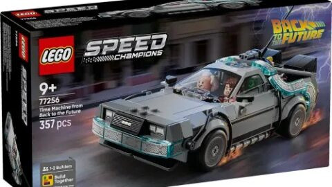 LEGO 77256 Speed Champions Tijdmachine uit Back to the Future