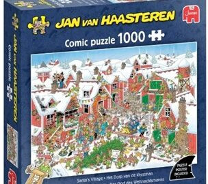 Puzzel Jan van Haasteren Dorp van de Kerstman (1000 Stukjes)
