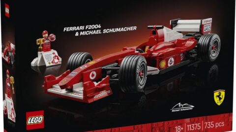 LEGO 11375 Icons Ferrari F2004 en Michael Schumacher