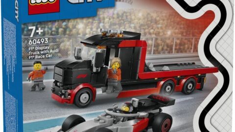 LEGO 60493 City F1® Displaytruck met Audi F1® Racewagen