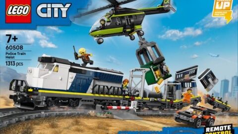 LEGO 60508 City Overval op Politietrein