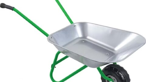 Outdoor Active Kruiwagen Metaal, Zilver/Groen