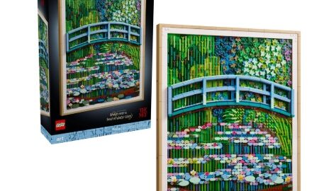 LEGO 31220 Art Claude Monet – Brug over een Vijver met Waterlelies