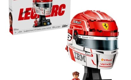 LEGO 43014 Scuderia Ferrari HP helm van Charles Leclerc