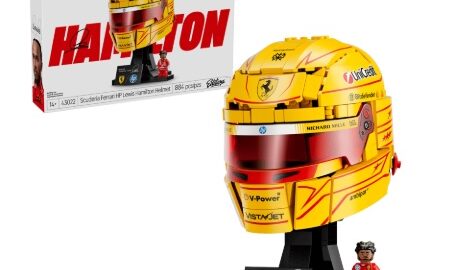LEGO 43022 Scuderia Ferrari HP Helm van Lewis Hamilton