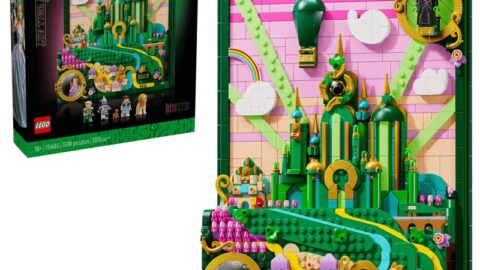 LEGO 75685 Wicked Emerald City Muurkunst