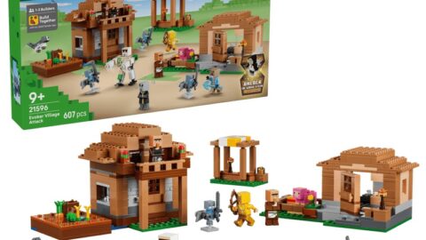 LEGO 21596 Minecraft Oproeper Dorpsaanval