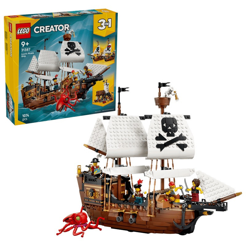 LEGO 31387 Creator Klassiek Piratenschip
