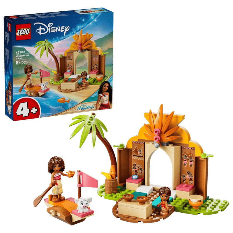 LEGO 43282 Disney Dorpshuis en Boot