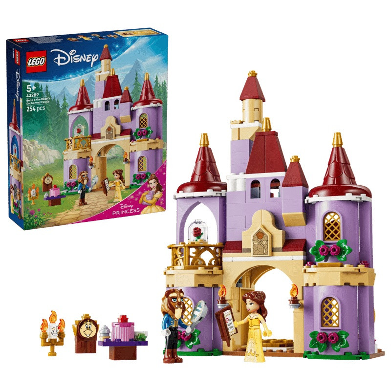 LEGO 43289 Disney Het Betoverende Kasteel van Belle en het Beest