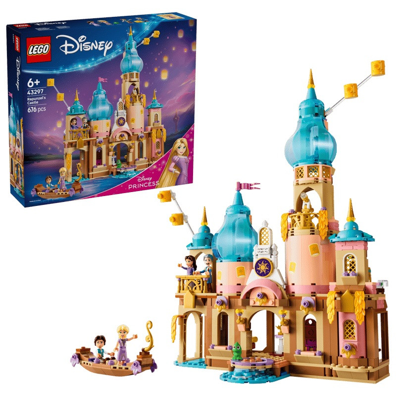 LEGO 43297 Disney Rapunzels Kasteel