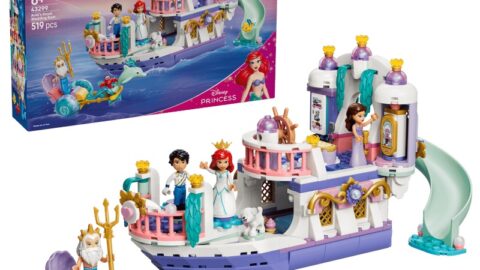 LEGO 43299 Disney Ariëls Koninklijke Trouwboot