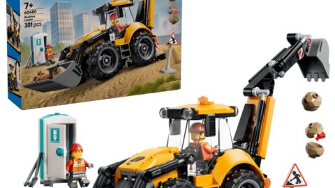 LEGO 60480 City Gele Graaflaadmachine