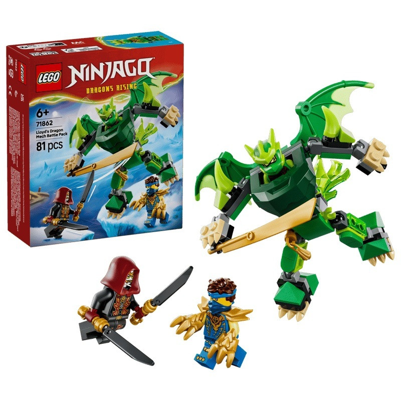 LEGO 71862 Ninjago Lloyds Drakenmecha Strijdpakket