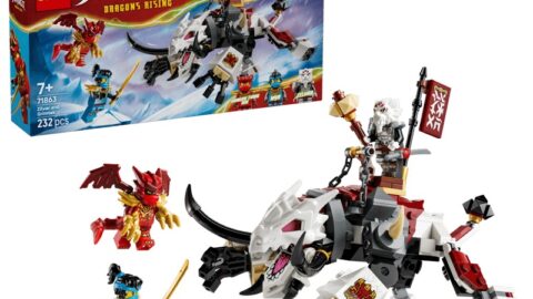 LEGO 71863 Ninjago Zilvar en Grimtak het Drakenbeest