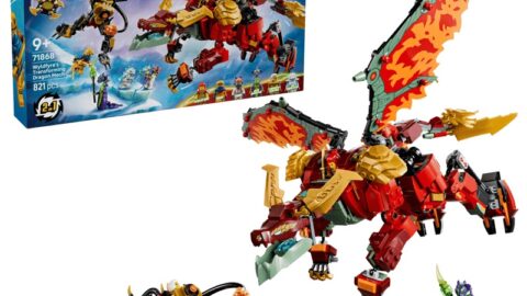 LEGO 71868 Ninjago Wyldfyre's Transformerende Drakenmecha