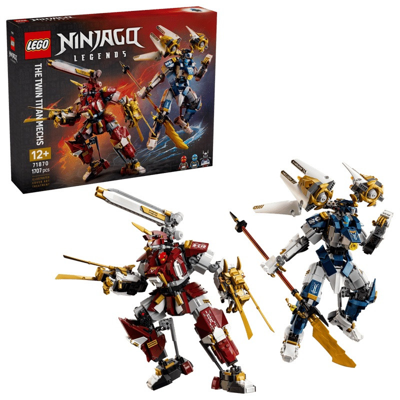 LEGO 71870 Ninjago De Twee Torenhoge Mecha