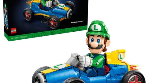 LEGO 72050 Super Mario Mario Kart: Luigi en Mach 8