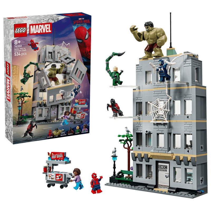LEGO 76350 Marvel Spider-Man vs. Hulk Ultieme Confrontatie