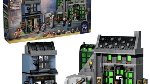 LEGO 76471 Harry Potter Verdonkeremaansteeg Tovenaarswinkels