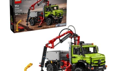 LEGO 42242 Technic Mercedes-Benz Unimog U 5023 met Kraan