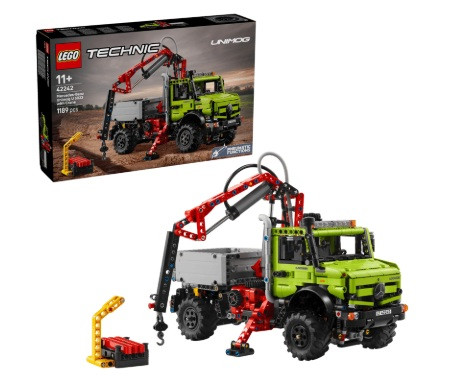LEGO 42242 Technic Mercedes-Benz Unimog U 5023 met Kraan