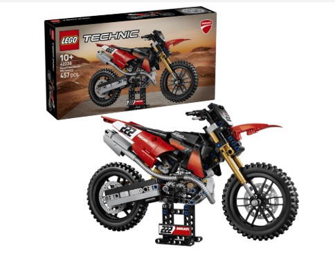 LEGO 42238 Technic Ducati Desmo450 MX Factory Motor