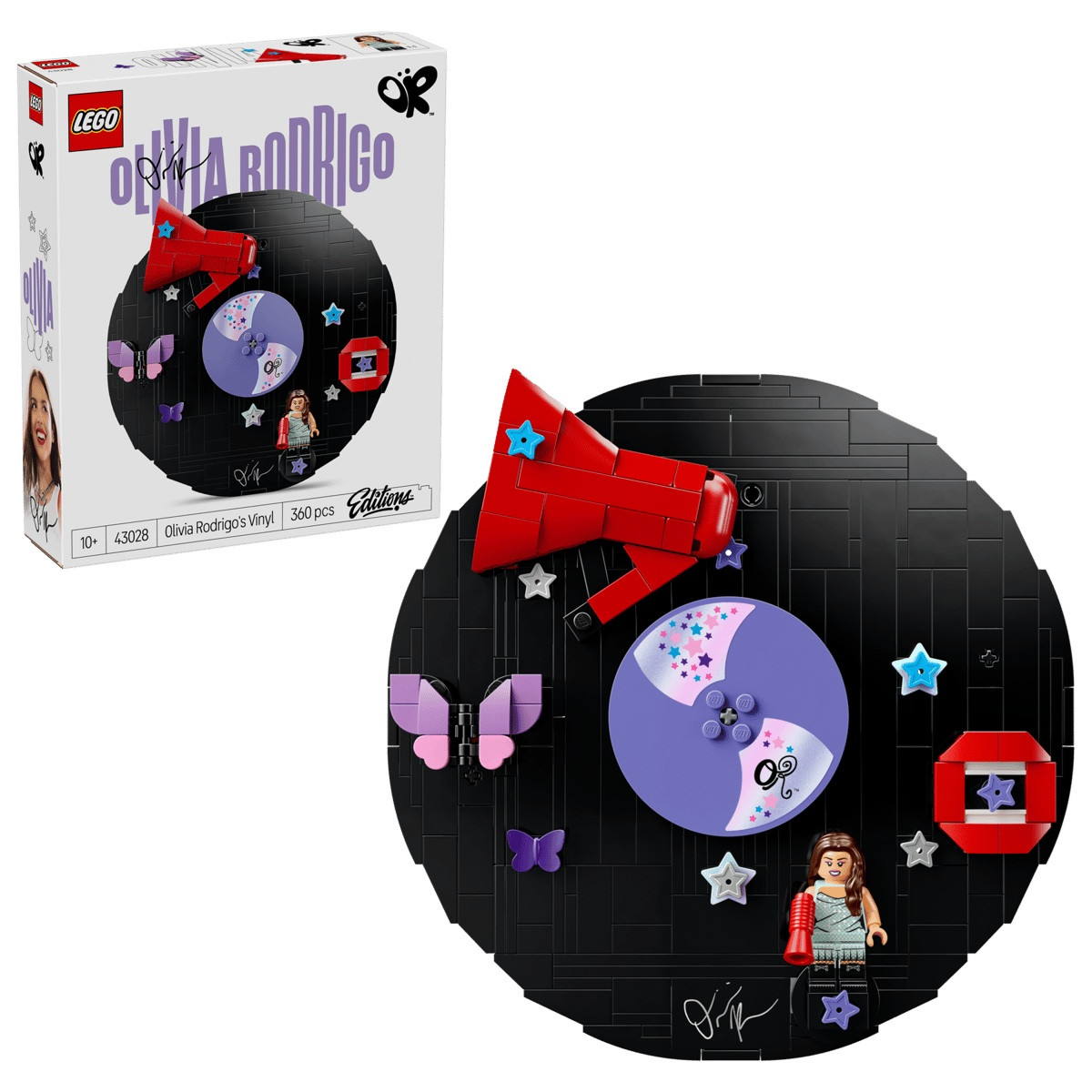 LEGO 43028 Olivia Rodrigo's Vinylplaat