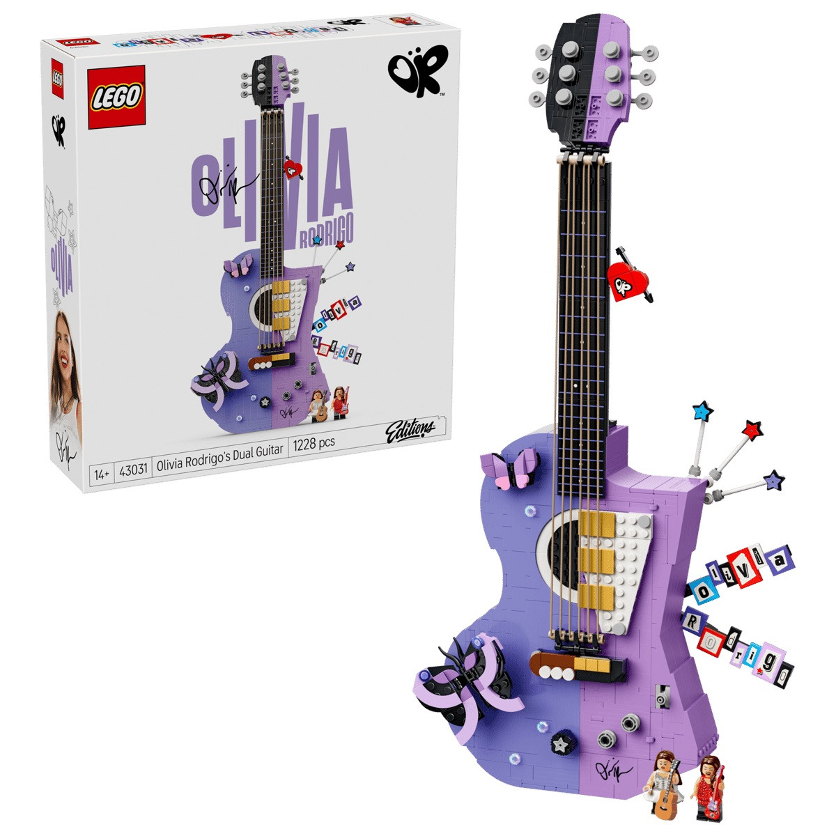 LEGO 43031 Olivia Rodrigo's Dubbele Gitaar