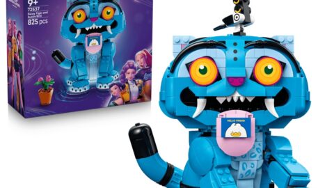 LEGO 75237 K-Pop Demon Hunters Derpy Tiger en Sussie Bird