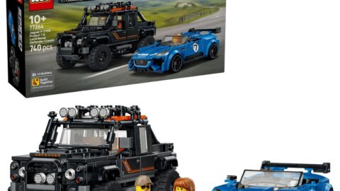 LEGO 77264 Speed Jaguar Project 7 en Land Rover Defender