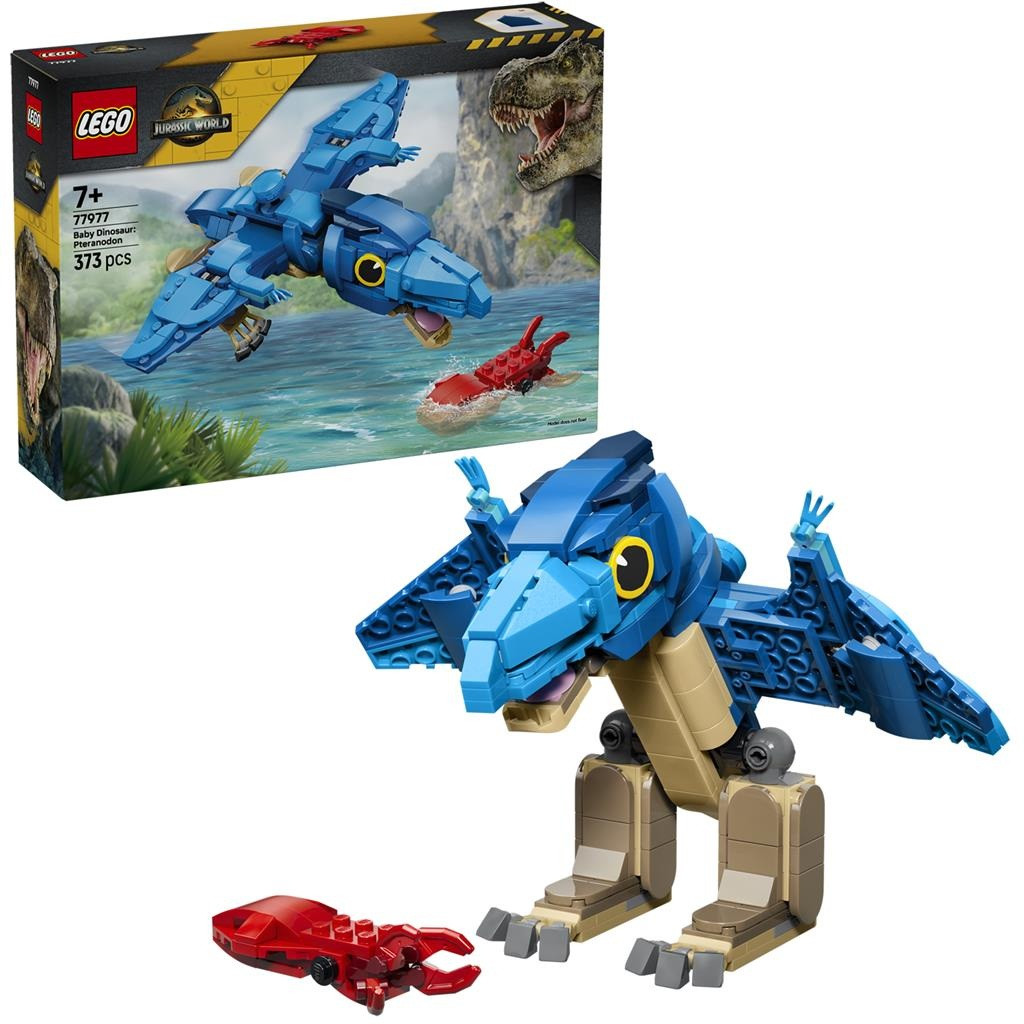 LEGO 77977 Jurassic World Babydinosaurus Pteranodon