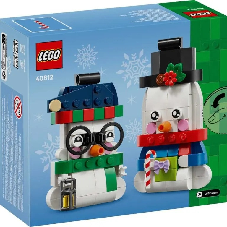 LEGO 40812 Sneeuwpopornamenten