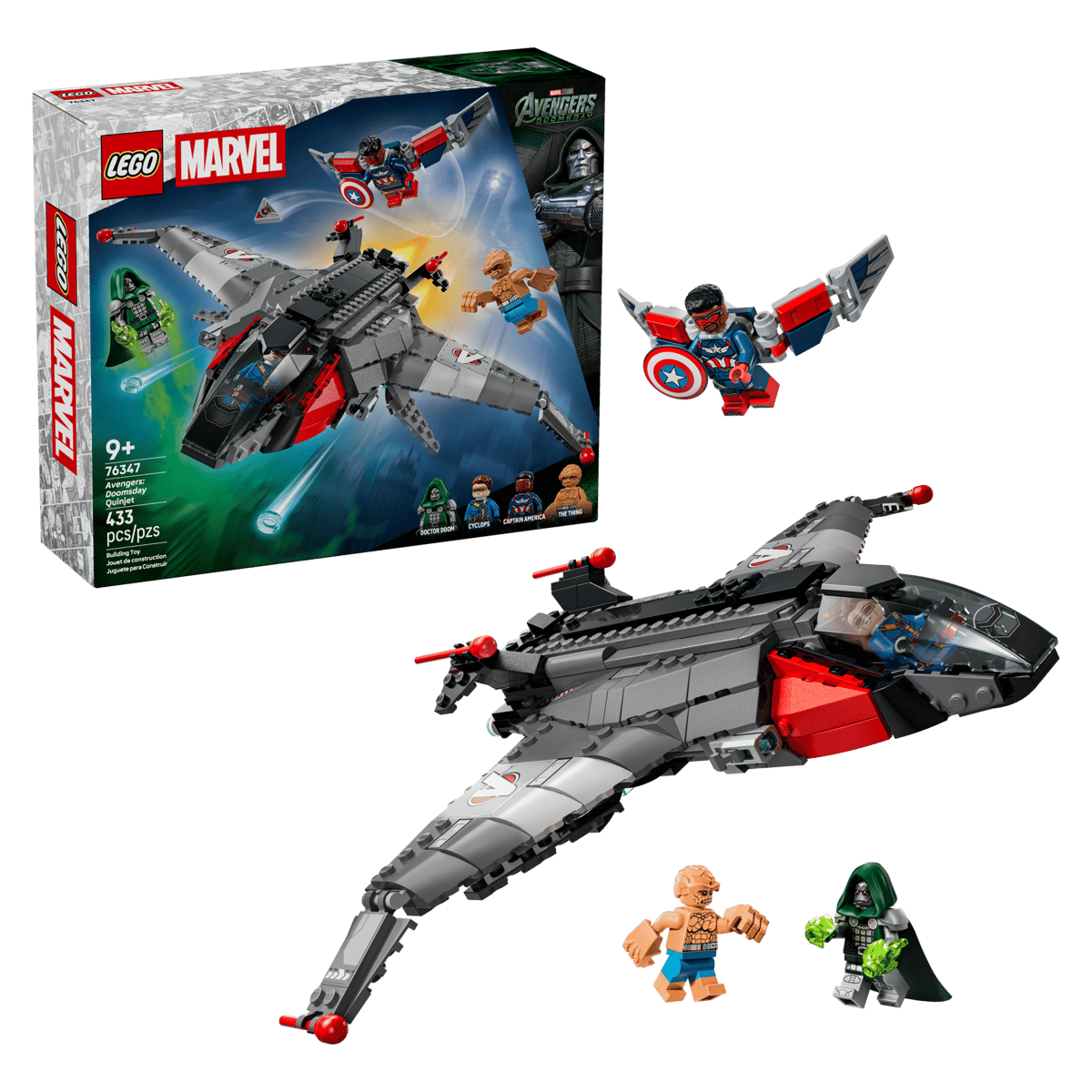 LEGO 76347 Marvel Avengers: Doomsday Quinjet
