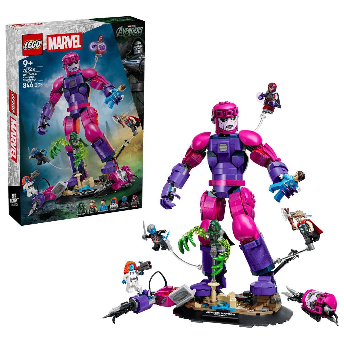 LEGO 76348 Marvel Ultieme Strijd: Avengers: Doomsday