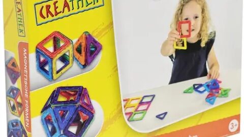 Creathek Magnetische Vormen, 34 Stuks